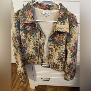 VICI ACOA Floral Tapestry Jacket